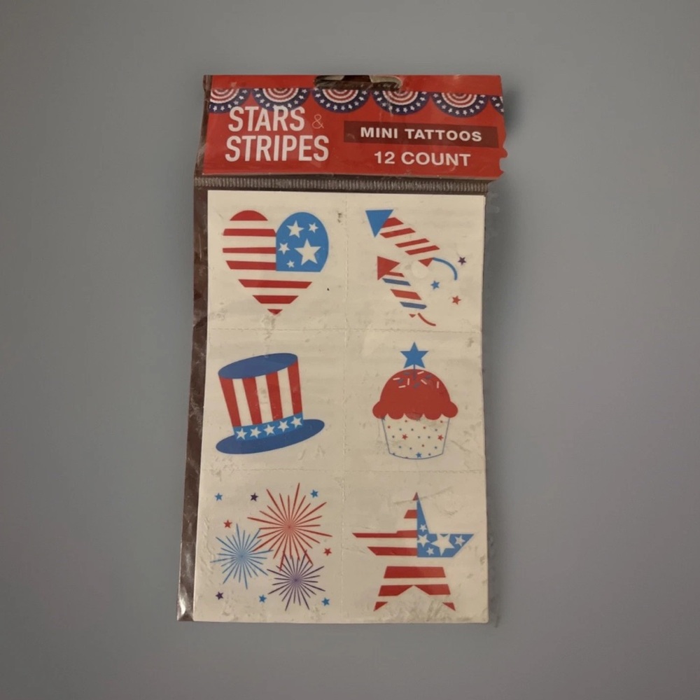 STARS AND STRIPES PATRIOTIC TATTOOS